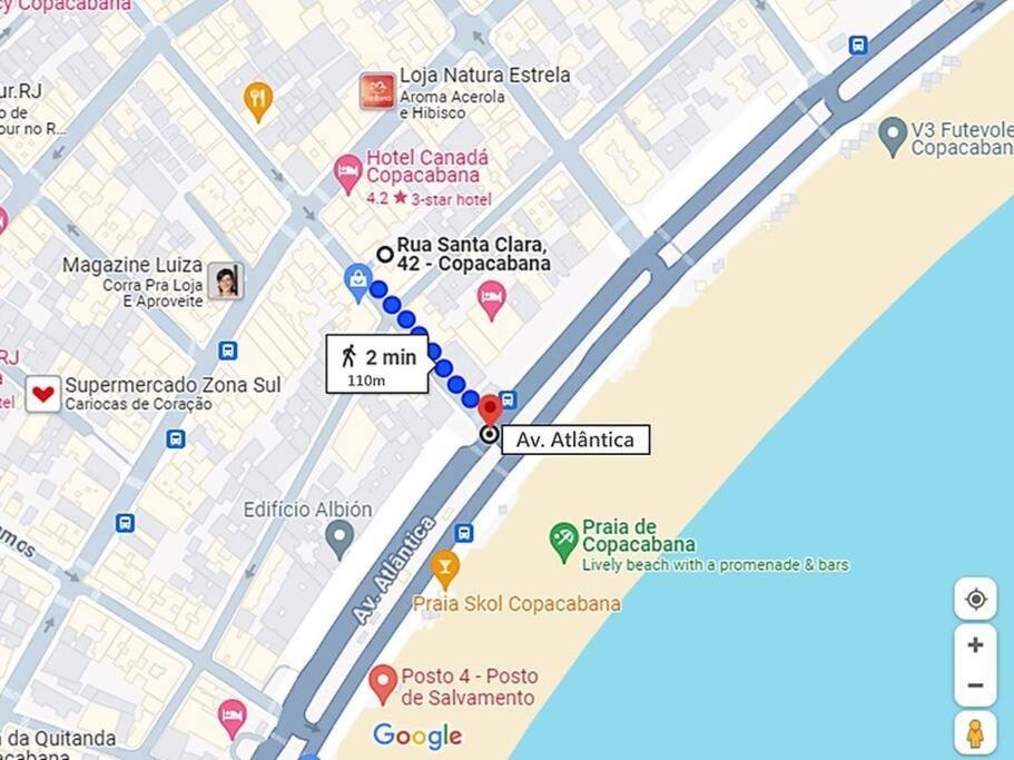 Apartamento Copa_110M Da Praia Rio de Janeiro Exterior photo